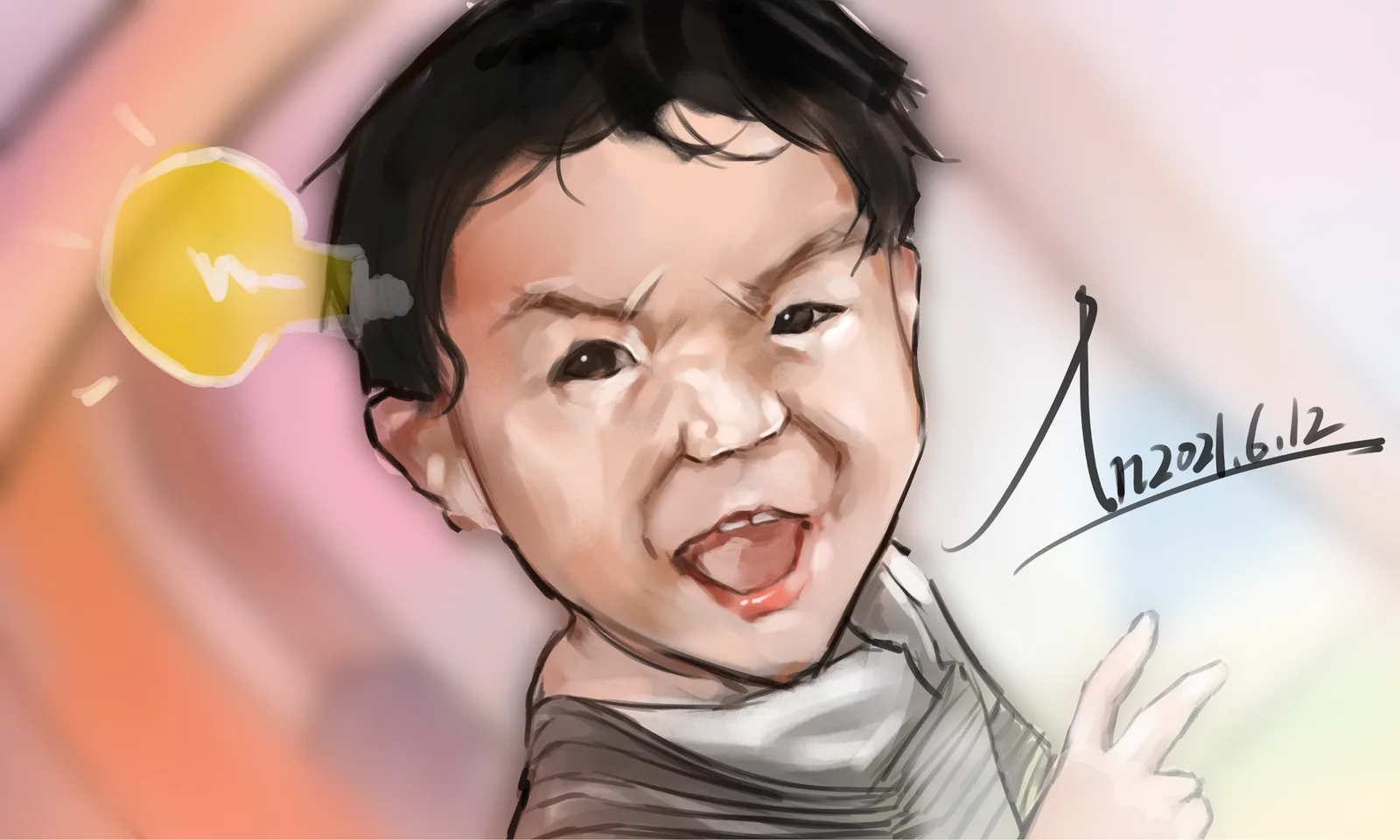 老师插画