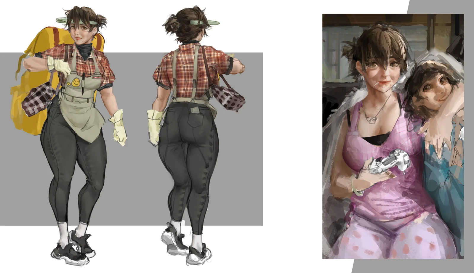 女2